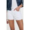 AG Adriano Goldschmied Women’s Hailey High Rise Cut Off Short Jean(1 Year Classic White)