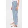 AG Adriano Goldschmied Women’s Kassie Mid Rise Wide Leg Crop(Nordic Stripe Indigo Multi)