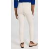 AG Adriano Goldschmied Womens Mari High Rise Slim Straight Crop Pant(White Cream)