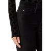 AG Adriano Goldschmied Women’s Mari High Rise Slim Straight Pant(Super Black)