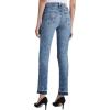 AG Adriano Goldschmied Women’s Mari High-Rise Slim Fit Straight Leg Jean(18 Years Apex)