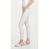AG Adriano Goldschmied Women’s Prima Mid-Rise Cigarette Leg Skinny Fit Ankle Pant(Silk Python Ivory Dust)