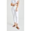 AG Adriano Goldschmied Women’s Prima Mid-Rise Cigarette Leg Skinny Fit Crop Pant(White)
