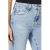 AG Adriano Goldschmied Womens Saige High Rise Straight Crop Jean(22 Years Driftwood)