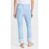 AG Adriano Goldschmied Womens Saige High Rise Straight Crop Jean(24 Years Sunkissed)