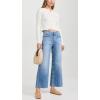 AG Adriano Goldschmied Women’s Saige Wide Leg Crop Jeans(18 Years Oslo)