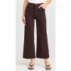 AG Adriano Goldschmied Women’s Saige Wide Leg Crop Jeans(Amaretto Noir)