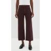 AG Adriano Goldschmied Women’s Saige Wide Leg Crop Jeans(Coffee Bean)
