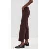 AG Adriano Goldschmied Women’s Saige Wide Leg Crop Jeans(Coffee Bean)