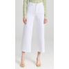AG Adriano Goldschmied Women’s Saige Wide Leg Crop Jeans(Modern White)
