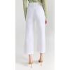 AG Adriano Goldschmied Women’s Saige Wide Leg Crop Jeans(Modern White)