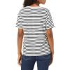AG Adriano Goldschmied Women’s Striped Henson Tee(True White/True Black Stripe)