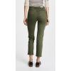 AG Adriano Goldschmied Womens The Isabelle High Rise Straight Jean(Year Sulfur Desert Pine)