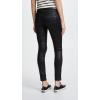 AG Adriano Goldschmied Women’s The Legging Ankle Jean(Super Black Leatherette)