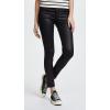 AG Adriano Goldschmied Women’s The Legging Ankle Jean(Super Black Leatherette)