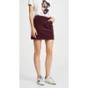 AG Adriano Goldschmied Women’s Wide Wale Cord Bernadette Skirt(Rich Carmine)