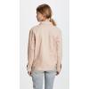 AG Adriano Goldschmied womens The Nancy Denim Jacket(Years Weathered Rosy Rouge)
