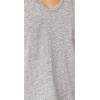 Ag Adriano Goldschmied Women’s Henson Speckled Heather Tee(Speckled Heather Grey)