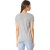 Ag Adriano Goldschmied Women’s Henson Speckled Heather Tee(Speckled Heather Grey)