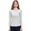 AG Adriano Goldschmied Women’s Chels Turtleneck(Powder/Silver)