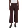 AG Adriano Goldschmied Women’s Saige Wide Leg Crop Jeans(Coffee Bean)