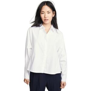 AG Adriano Goldschmied Women’s Acoustic Button Up Shirt(True White)