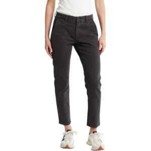 AG Adriano Goldschmied Womens Caden High Rise Tailored Trouser Pant(Sulfur Black)