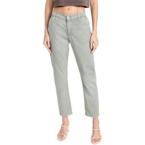 AG Adriano Goldschmied Womens Caden High Rise Tailored Trouser Pant(Sulfur Rocky River)