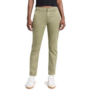 AG Adriano Goldschmied Womens Caden High Rise Tailored Trouser Pant(Sulfur Succulent Garden)