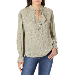 AG Adriano Goldschmied Women’s Celeste Blouse(Patchouli Multi)