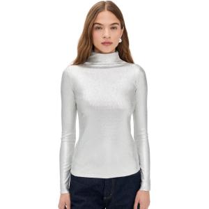 AG Adriano Goldschmied Women’s Chels Turtleneck(Powder/Silver)