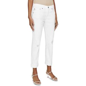 AG Adriano Goldschmied Women’s Ex-Boyfriend Jeans(1 Year Vivid White)