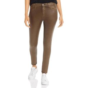 AG Adriano Goldschmied Women’s Farrah High-Rise Skinny Fit Ankle Pant(Vintage Ltt Light Rich Crimson)