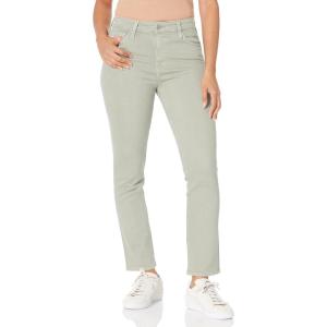 AG Adriano Goldschmied Womens Mari High Rise Slim Straight Crop Pant(Sulfur Fresh Sage)