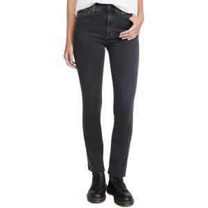 AG Adriano Goldschmied Women’s Mari High-Rise Slim Fit Straight Leg Jean(Pressure)
