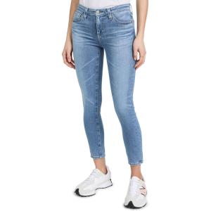 AG Adriano Goldschmied Womens Prima Mid Rise Cigarette Ankle Jean(17 Years Ventura)