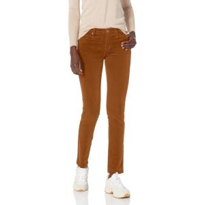AG Adriano Goldschmied Womens Prima Mid Rise Cigarette Ankle Jean(Clay Stone)
