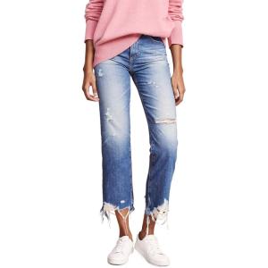 AG Adriano Goldschmied Women’s Rhett Vintage High-Waisted Straight(Years City Blue)