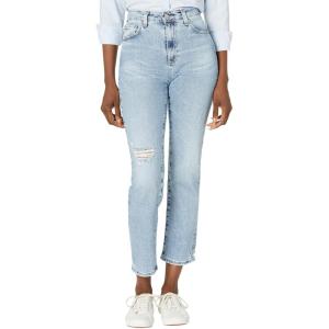 AG Adriano Goldschmied Womens Saige High Rise Straight Crop Jean(22 Years Driftwood)
