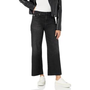 AG Adriano Goldschmied Womens Saige High Rise Straight Wide Leg Crop Jean(Grandiose)