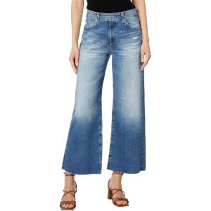 AG Adriano Goldschmied Womens Saige High Rise Straight Wide Leg Jean(17 Years Wilshire)