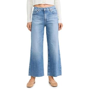 AG Adriano Goldschmied Women’s Saige Wide Leg Crop Jeans(18 Years Oslo)