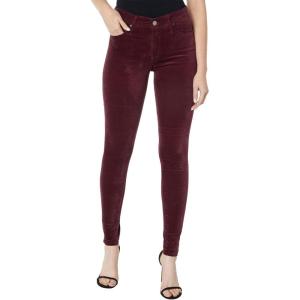 AG Adriano Goldschmied Women’s The Farrah Skinny Jeans(Maroon Peak)