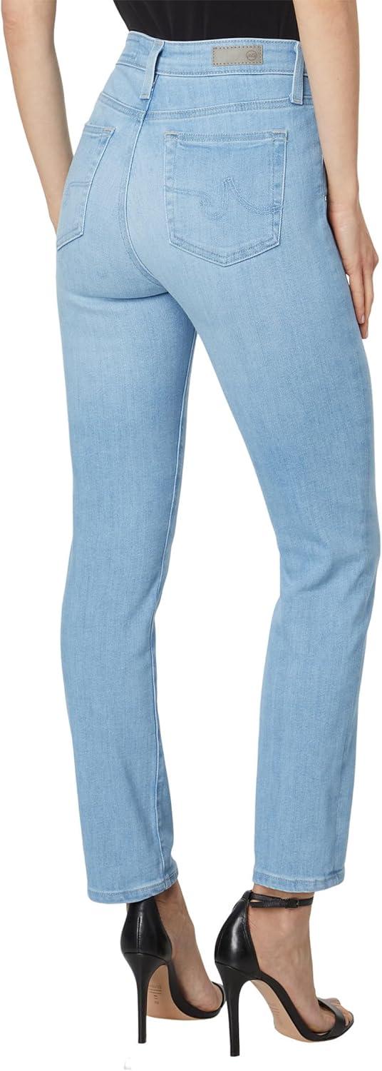 imageAG Adriano Goldschmied Womens Mari High Rise Slim Straight Crop JeanPalm Beach