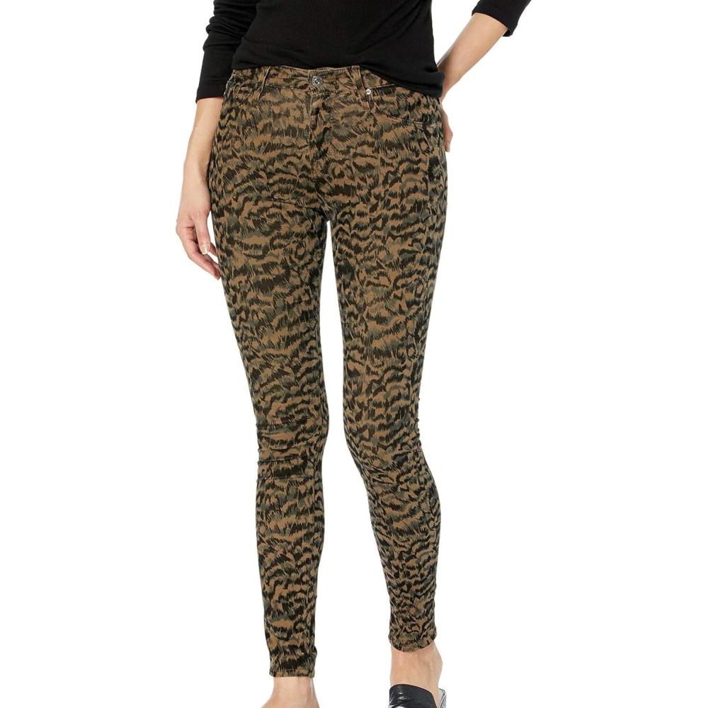 imageAG Adriano Goldschmied Womens Corduroy Farrah Skinny AnkleShadow Adark BayouBlack