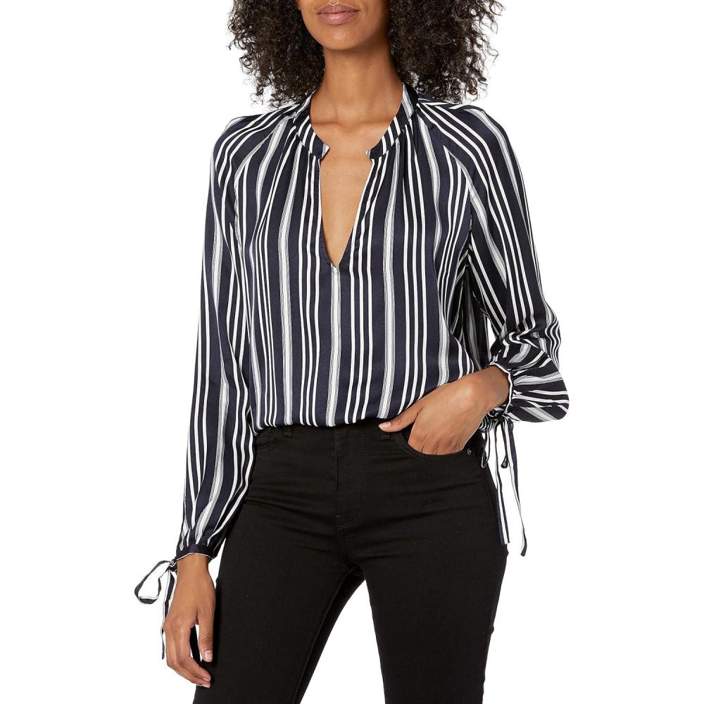 imageAG Adriano Goldschmied Womens Karina ShirtDark CoveTrue White