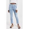 AG Adriano Goldschmied Womens Mari High Rise Slim Straight Crop Jean(20 Years Undertow)