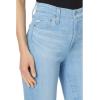 AG Adriano Goldschmied Womens Mari High Rise Slim Straight Crop Jean(Palm Beach)
