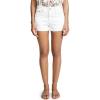AG Adriano Goldschmied Womens Bryn Ex Boyfriend Cut Off Short(Year Neutral White)