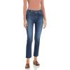 AG Adriano Goldschmied Women’s Isabelle High-Rise Straight Leg Crop Jean(5 Years Entropy)